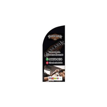Wind Banner RJ  para Barber Shop do 2D