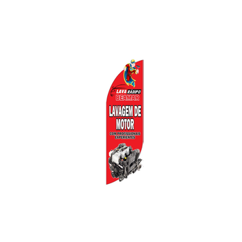 Wind Banner RJ  para Lava Jato Beamar