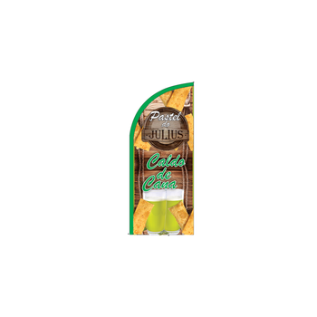 Wind Banner RJ  para Pastelarias e Caldos de Cana do Julius