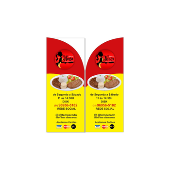 Wind Banner RJ  para Restaurante Tempero da Nega