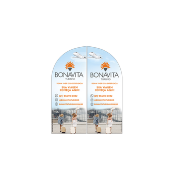 Wind Banner RJ  para Turismos Bona Vita