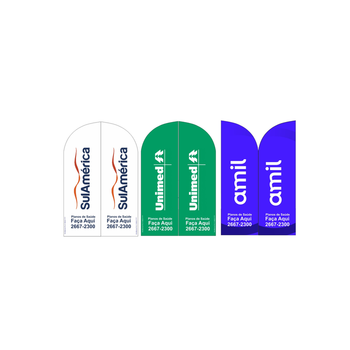 Wind Banner RJ s para Corretores Amil -Unimed e Sul América Agile Seguros