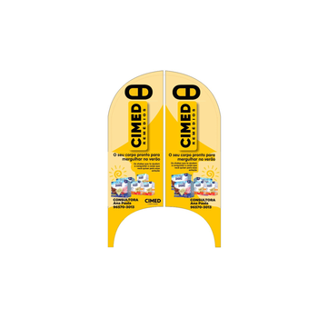 Wind Banner RJ  para Eventos Chevron