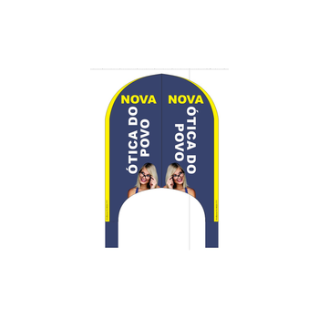 Wind Banner RJ  para Óticas Nova Ótica do Povo