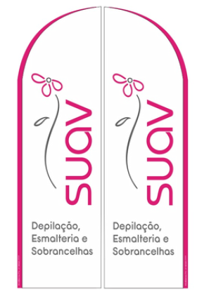 Wind Banner Para Depilação Suav