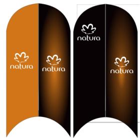 Wind Banner para Lojas Natura