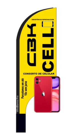 Wind Banner para Conserto de Celular CBK Cell