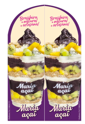 Wind Banner Açai lojas Maria Açaí