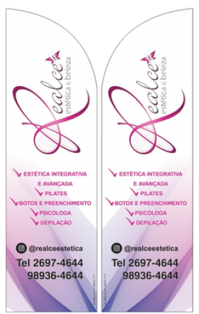 Wind Banner Realce Estética e Beleza