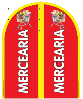 Wind Banner para Mercearia