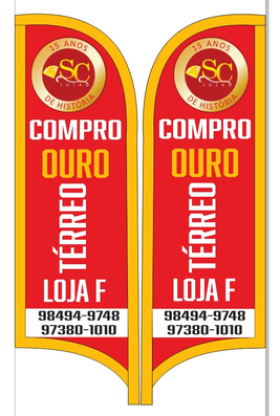 Wind Banner Compro Ouro