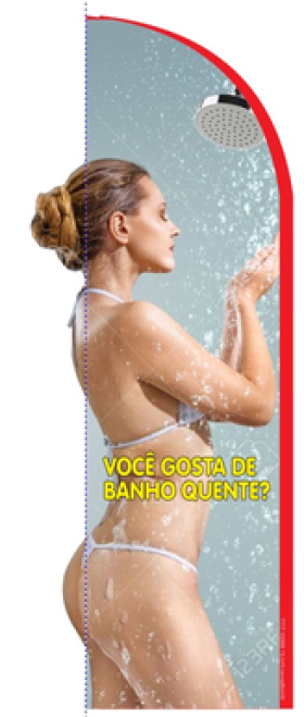 Wind Banner Banho Quente