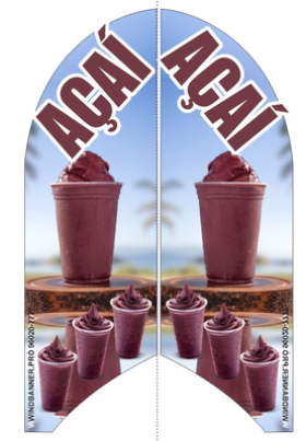 WIND BANNER AÇAI