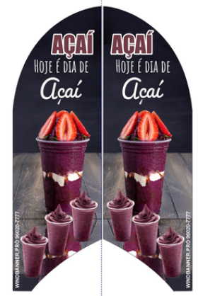 WIND BANNER AÇAI