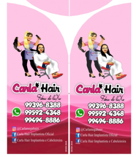 Wind Banner Salão de Beleza Carla Hair