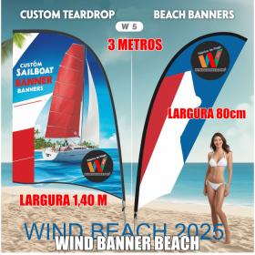 Wind Banner Beach - Wind Banner para Praia 02