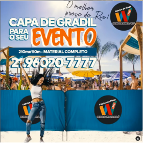 Capa de Gradil Tex Wave Dupla Face  Enviamos para todo Brasil