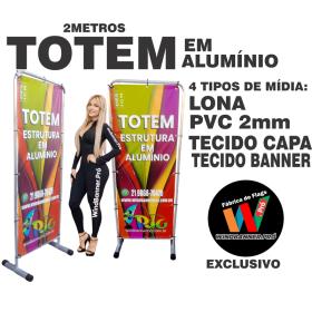 Totem Alumínio   Enviamos para todo Brasil [CLONE]