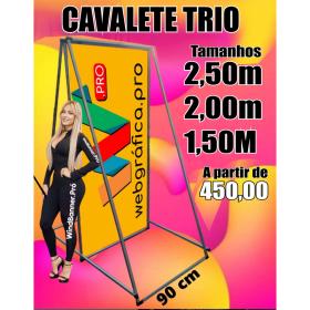 Cavalete Trio Produção  24hs | 7 dias | 12 dias | [CLONE]